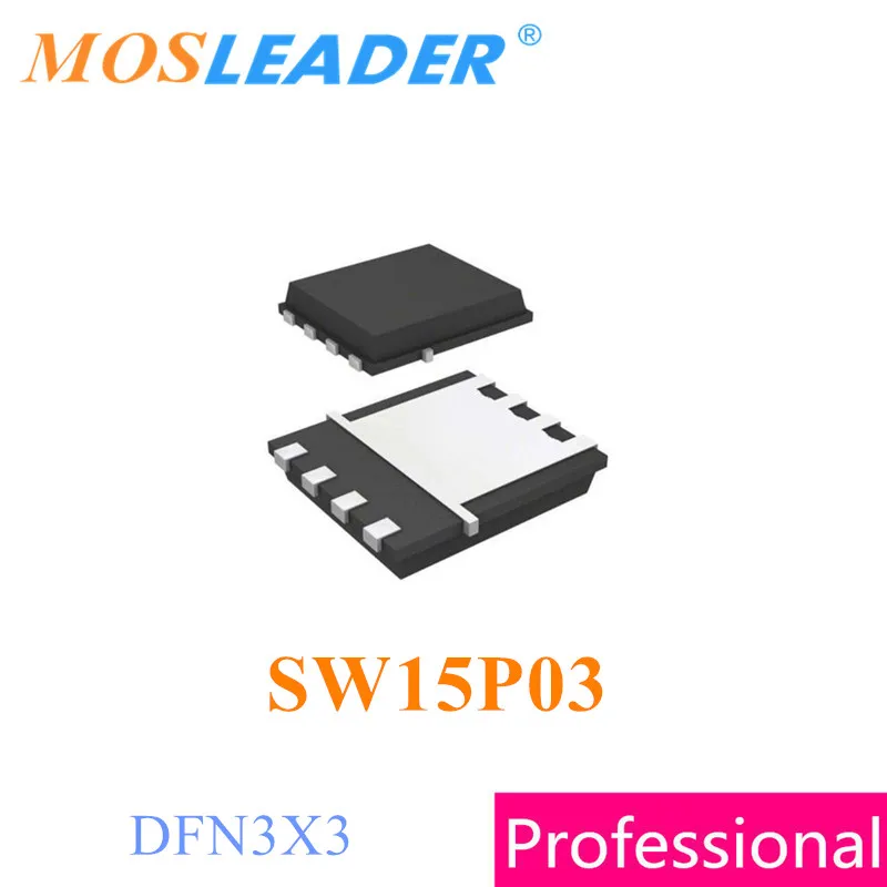 

Mosleader SW15P03 DFN3X3 100 шт. 500 шт. 1000P-Channel 30V 15A китайский MOSFET высокого качества