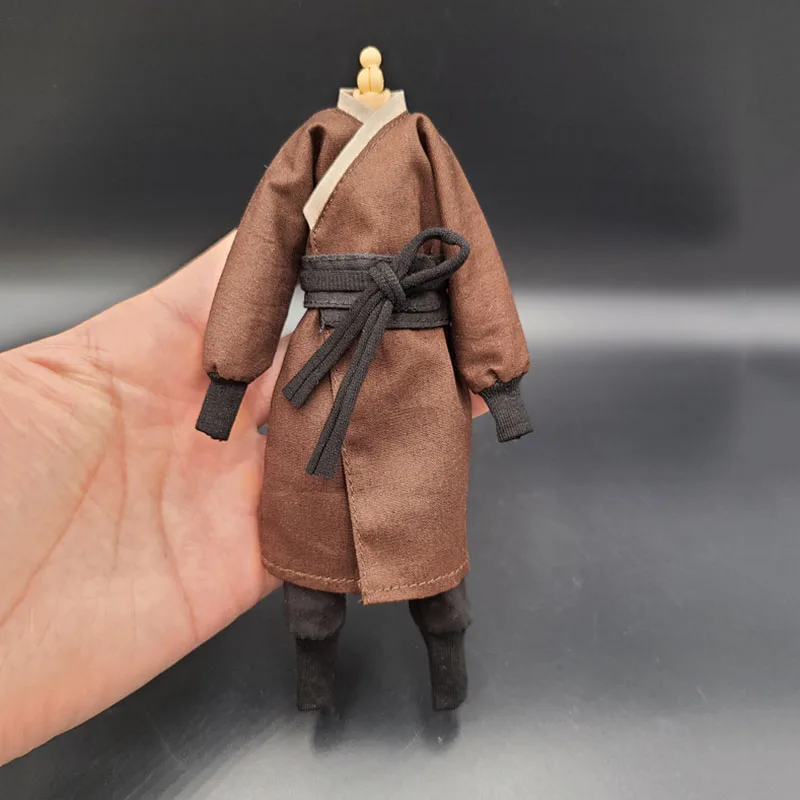 

1/6 Scale Chinese Style Costume Male Hanfu Traditional Ancient Knight Warrior Clothes Model for 12'' Action Figure
