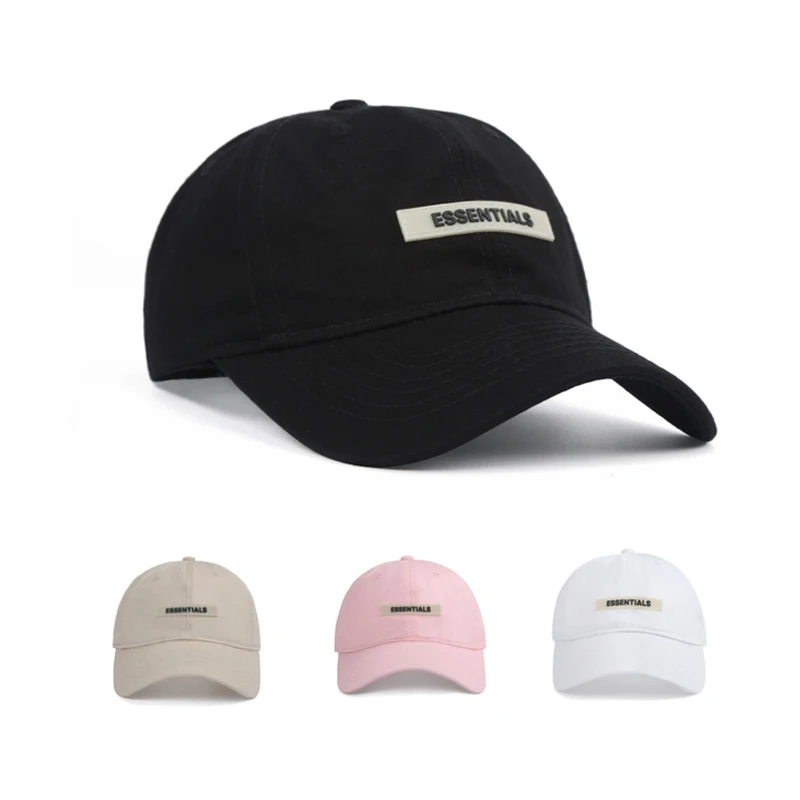 

Summer Unisex Essentials Baseball Caps 100% 1:1 Essentials Adjustable Sunshade Baseball Caps Four Colors Baseball Hat Dad Hat