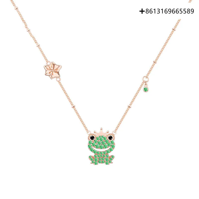 

Модное ожерелье из серебра 925 пробы, женское очаровательное темпераментное ожерелье в форме капли, подарок для любимых, цепочка до ключицы, ...