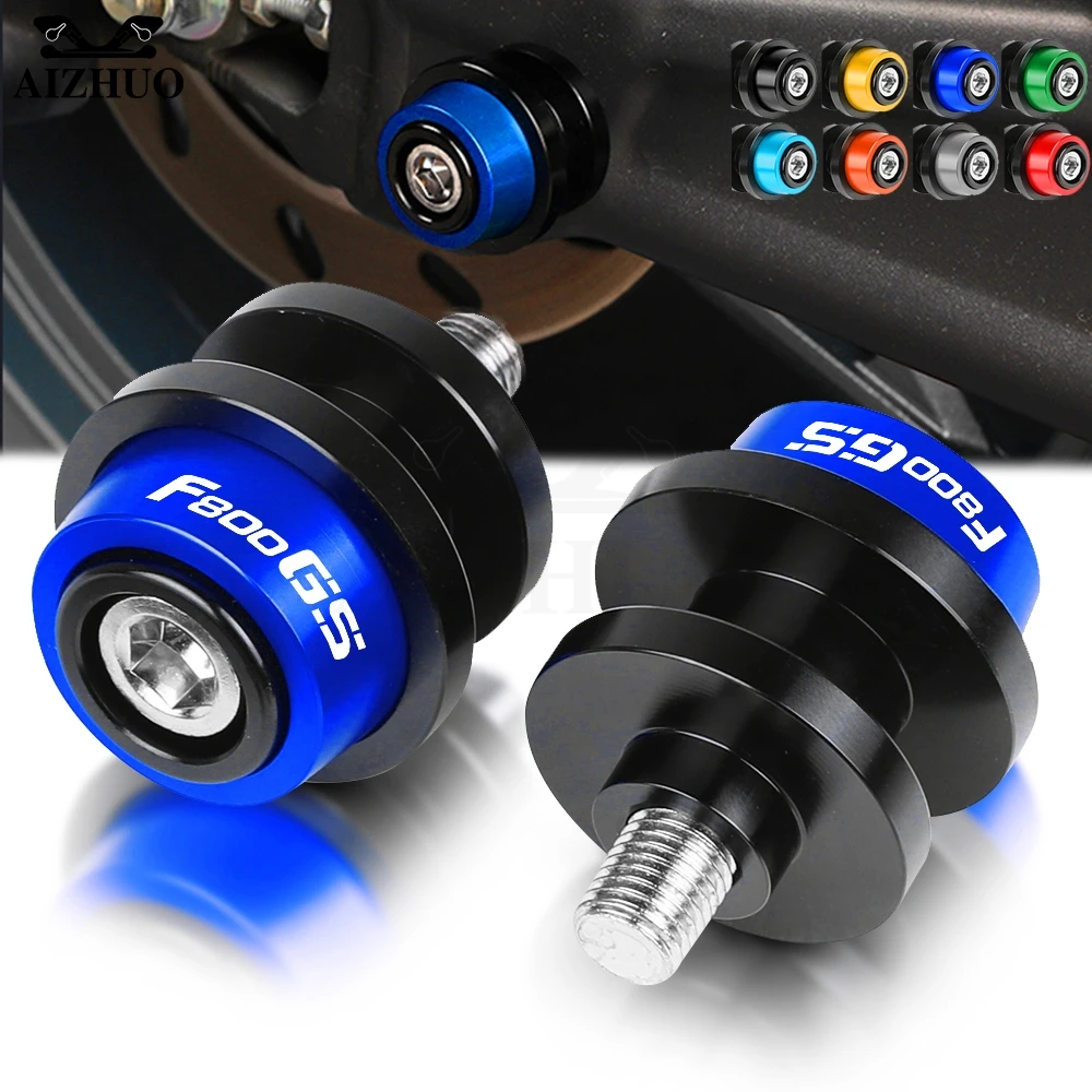 

F800 GS Motorcycle CNC Stand Screws Swingarm Slider Spools 8MM Accessories FOR BMW F800GS F 800GS 2008-2016 2015 2014 2013 2012