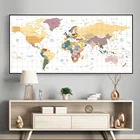 Креативный минималистический настенный плакат в нордическом современном стиле для гостиной