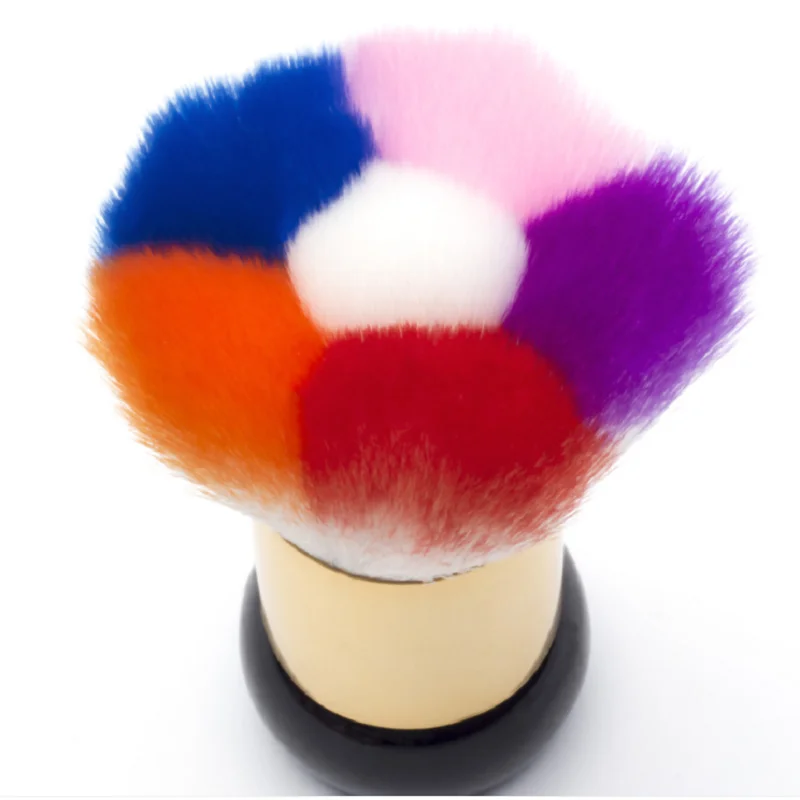 

Plum Blossom Nail Brush, Nail Shop Cleaning Brush Barber Shop Broken Hair Hair Brush Haircut Soft Hair Brush Popular Style