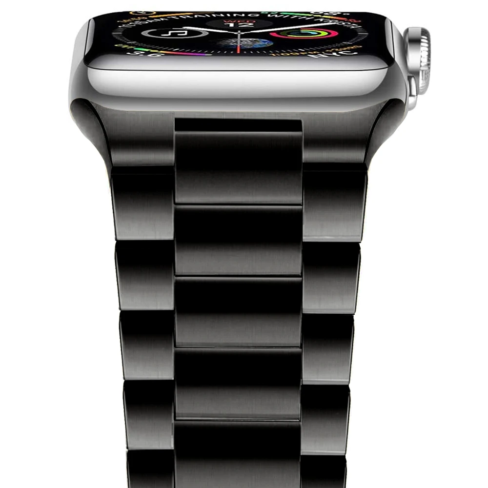 

Slim Stainless Steel Strap For Apple Watch 42mm 38mm 1/2/3/4 Metal Watchband Bracelet Band for iWatch Series 4 5 6 SE 44mm 40mm