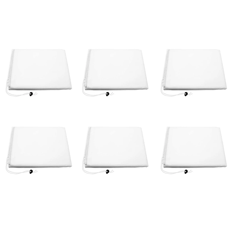 

6 Packs Plants Covers Freeze Protection Bags,Fabric Frost Cloth with Drawstring,Reusable Shrub Jacket Winter Tree Cover