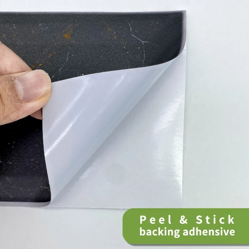 

27pcs Waterproof Marble Tile Stickers DIY Kitchen Floor Wall Sticker Bathroom