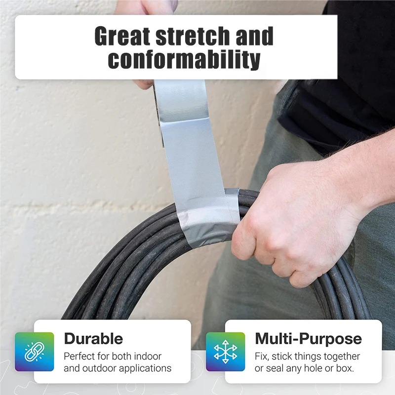 Лента Клейкая самоклеящаяся 10 м 20/50 мм | Строительство и ремонт