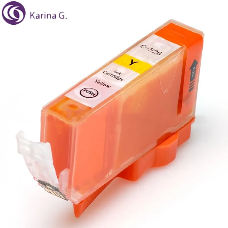 Совместим с чернильным картриджем Canon PGI525 CLI526 PGI 525 для PIXMA MG6150 MG6250 MG8150 MG8250 и