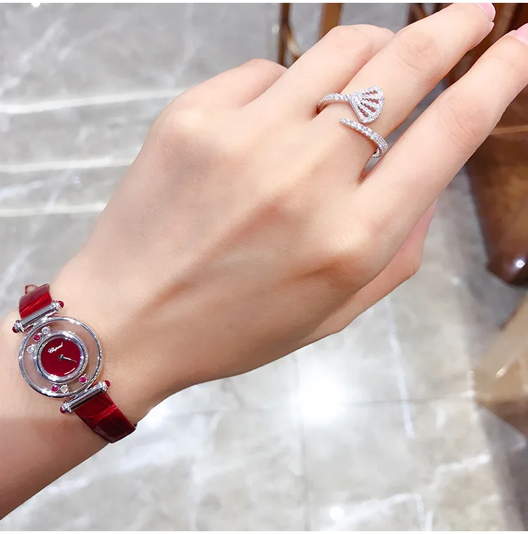 

Fashion Fan Shaped Ring Simple Zricon Open Women's Ring Fashion Index Finger Jewelry Bagues Pour Femme Zk30