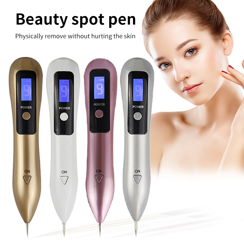 

9 Level Laser Plasma Pen Mole Removal Dark Spot Remover LCD Skin Care Point Pen Skin Wart Tag Tattoo Removal Tool Beauty Care