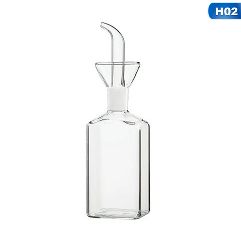 

Transparent glass oil bottle sauce bottle soy sauce vinegar oil kitchen tool accessories household water pourer glass bottle