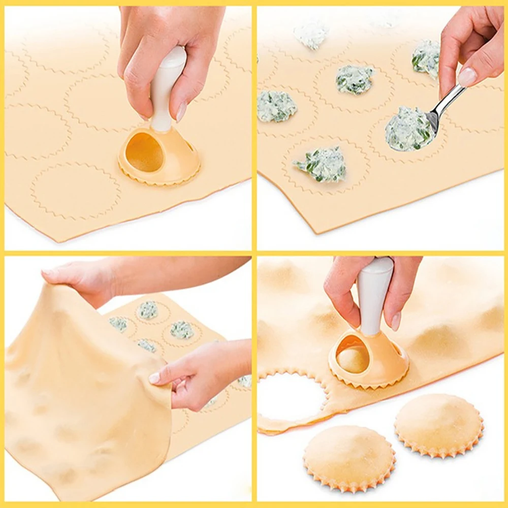 DIY инструмент для пельменей 4 формы высокое качество Клецка Jiaozi устройство