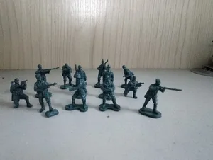 ПВХ 1:72 китайский Второй мировой воин анти-японская серия национальная армия немецкий защитник Нанкин Война Обороны 12 шт.компл.