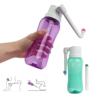 500ml bidet sprayer anal cleaner enema vaginal shower feminine hygiene bottle enema spray washing for toilet travel home