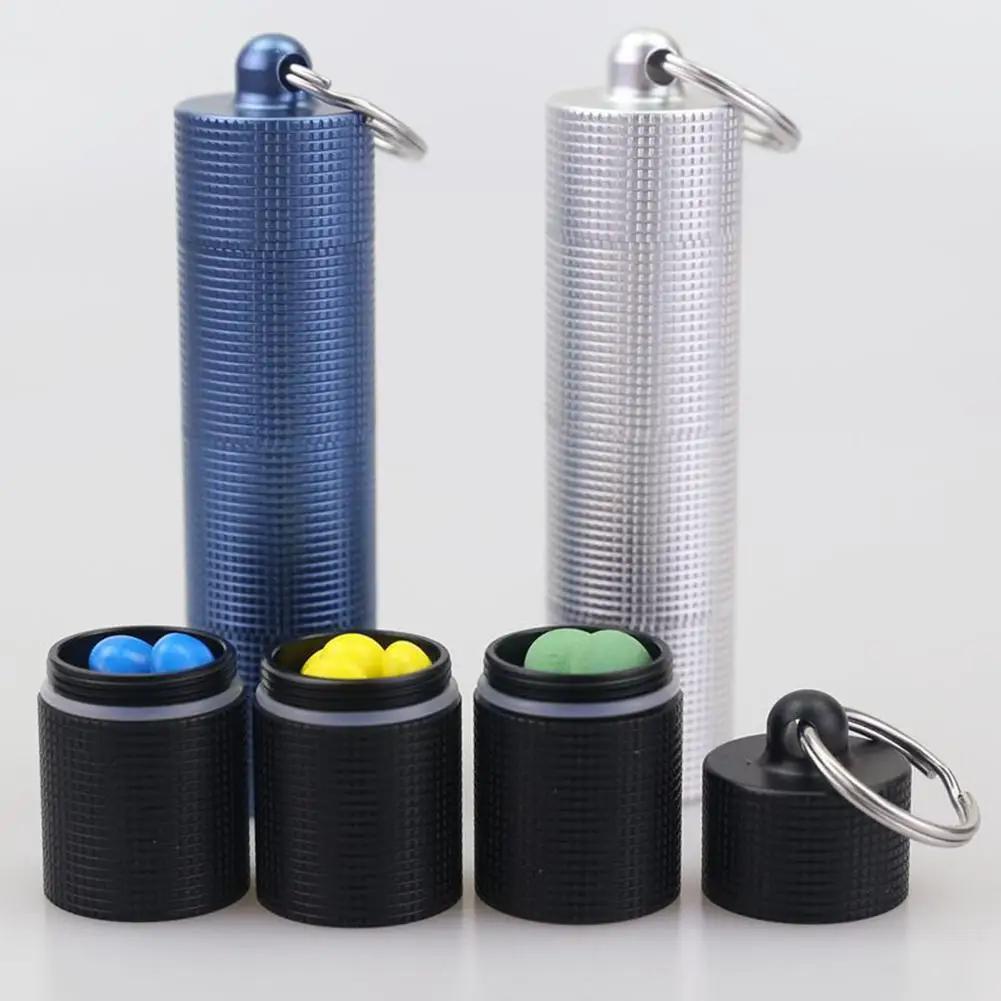 Portable 3-Grid Waterproof Mini Pill Case Box Bottle Outdoor Emergency Gear Medicine Tablet Dispenser Container | Красота и здоровье