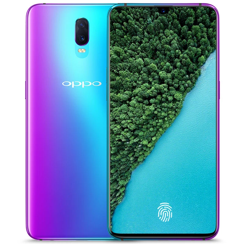 DHL Быстрая OPPO R17 Android SDM670 6,4 дюймов 1 Фронтальная и 2 задние камеры 2340*1080 16 Мп+ 5 Мп Восьмиядерный 1080P 3500 мАч