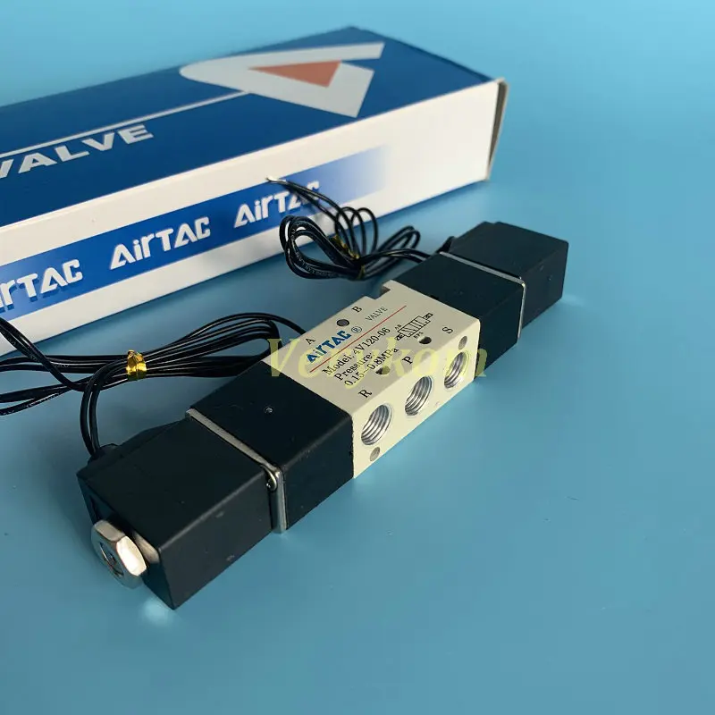 Бесплатная доставка двухпозиционный воздушный электромагнитный клапан 1/8 дюйма