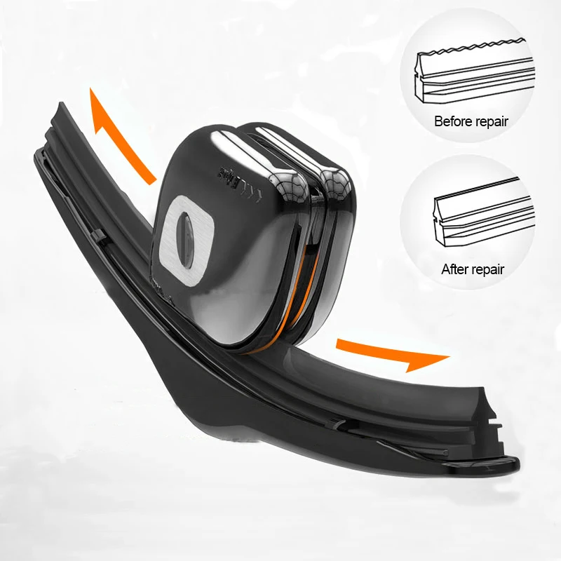 

For Car-styling Car Wiper Repair Tool Windshield Rubber Strip Windscreen Blade Restorer With Keychain Boneless Wiper Accessories