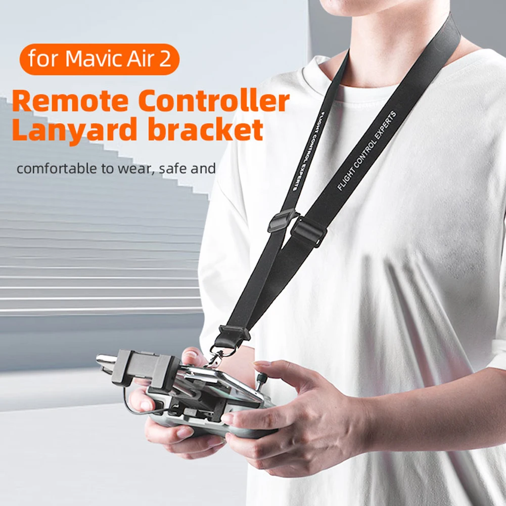 

Remote Control Holder Strap for DJI AIR 2S Mini 2 Mavic Air 2 Drones Neck Lanyard Safety Belt Sling Camera Drones Accessories