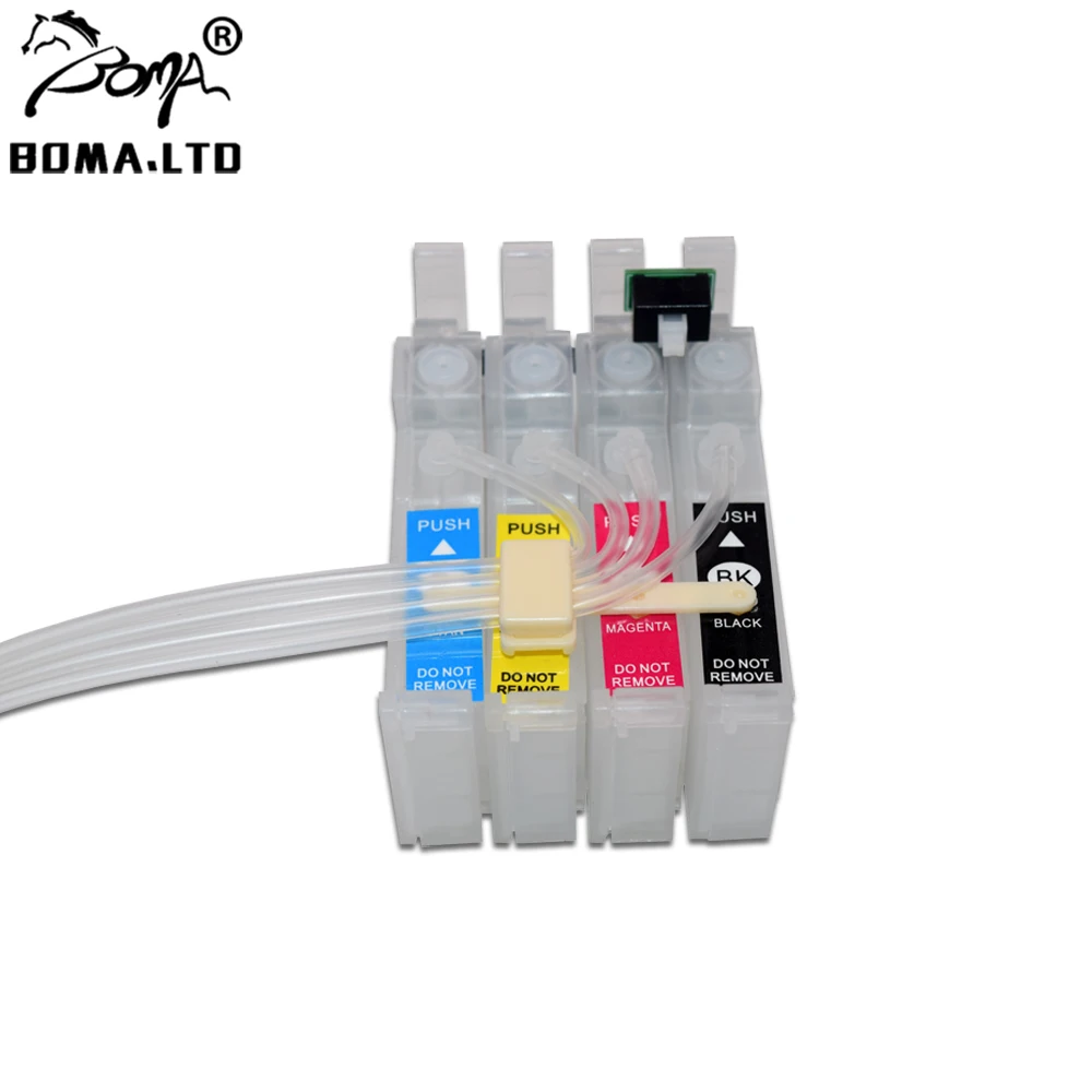Непрерывная чернильная система BOMA.LTD T1281 Ciss оптом для чипа сброса Epson SX235W SX230 SX125 SX130