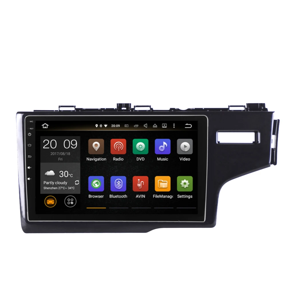 9 &quotAndroid 10 0 Автомобильный GPS-навигатор для Honda Fit/Jazz 2014-2019 правосторонний