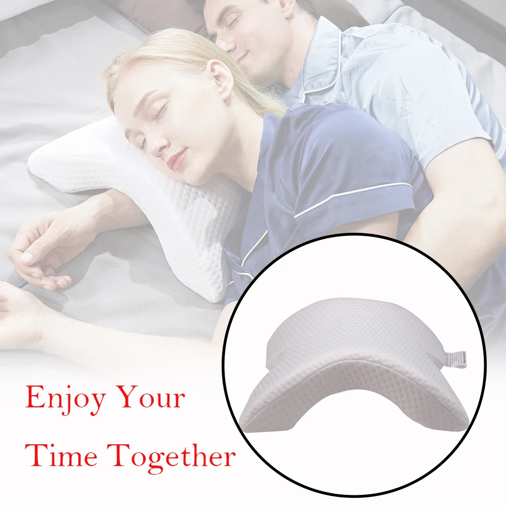 Memory Foam защитная подушка для шеи постельные принадлежности Бытовая медленная отскока памяти анти-давление подушка для рук здоровье шеи пара подушка
