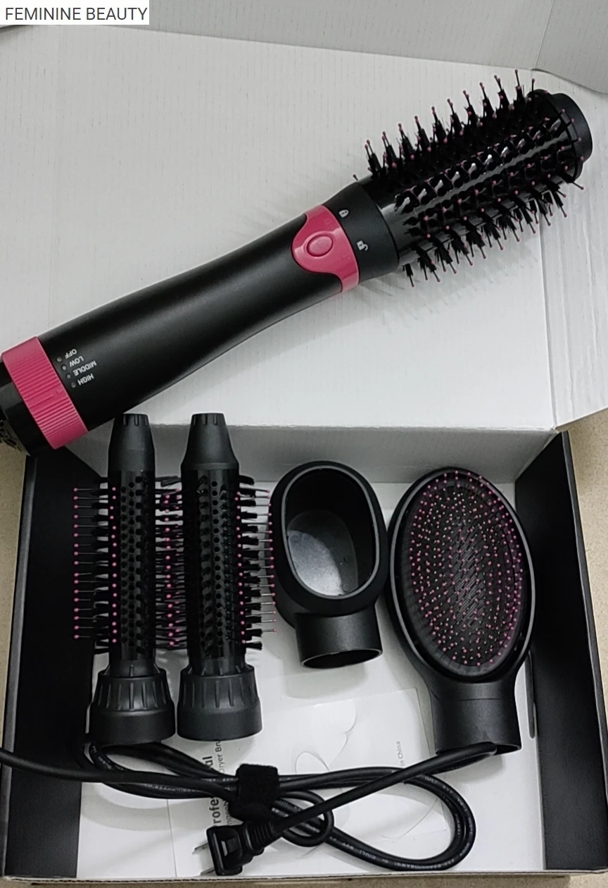

professional electric hair straightener and curling iron hair straightener and curling heating comb hair dryer styling brush