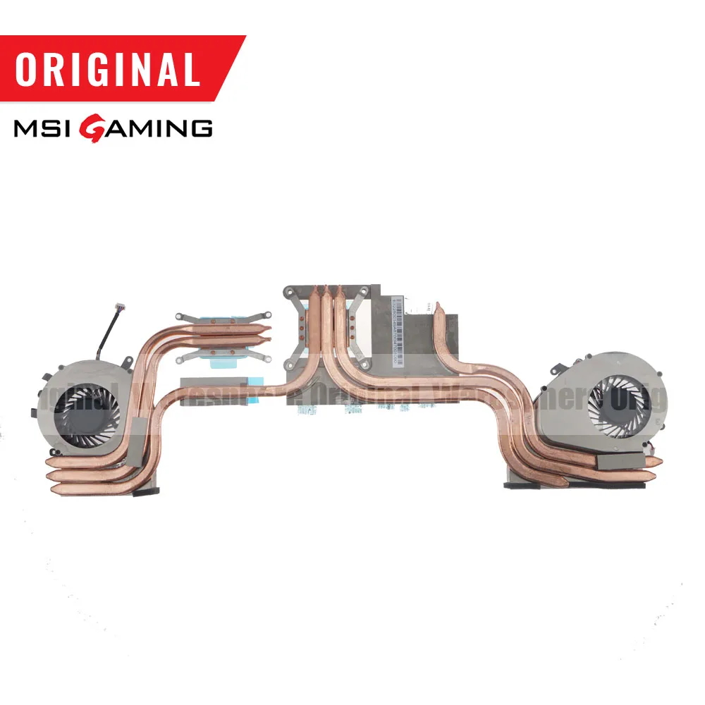 Новый вентилятор охлаждения процессора и радиатор для MSI GE72VR GP72MVR GL72VR MS 179B 16J8