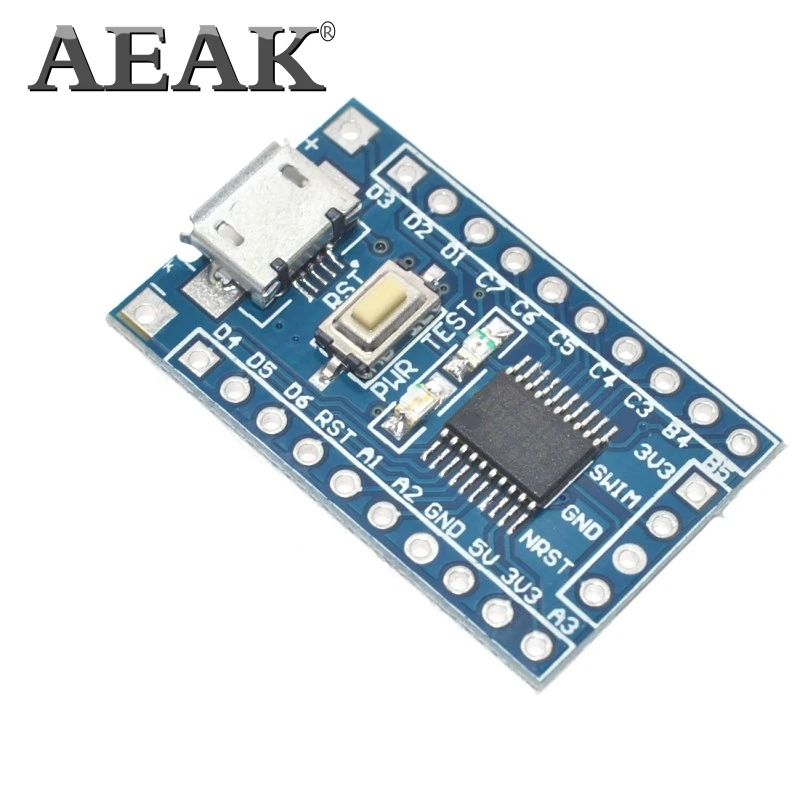 AEAK ARM STM8 Development Board Minimum System STM8S103F3P6 Module for Arduino | Integrated Circuits
