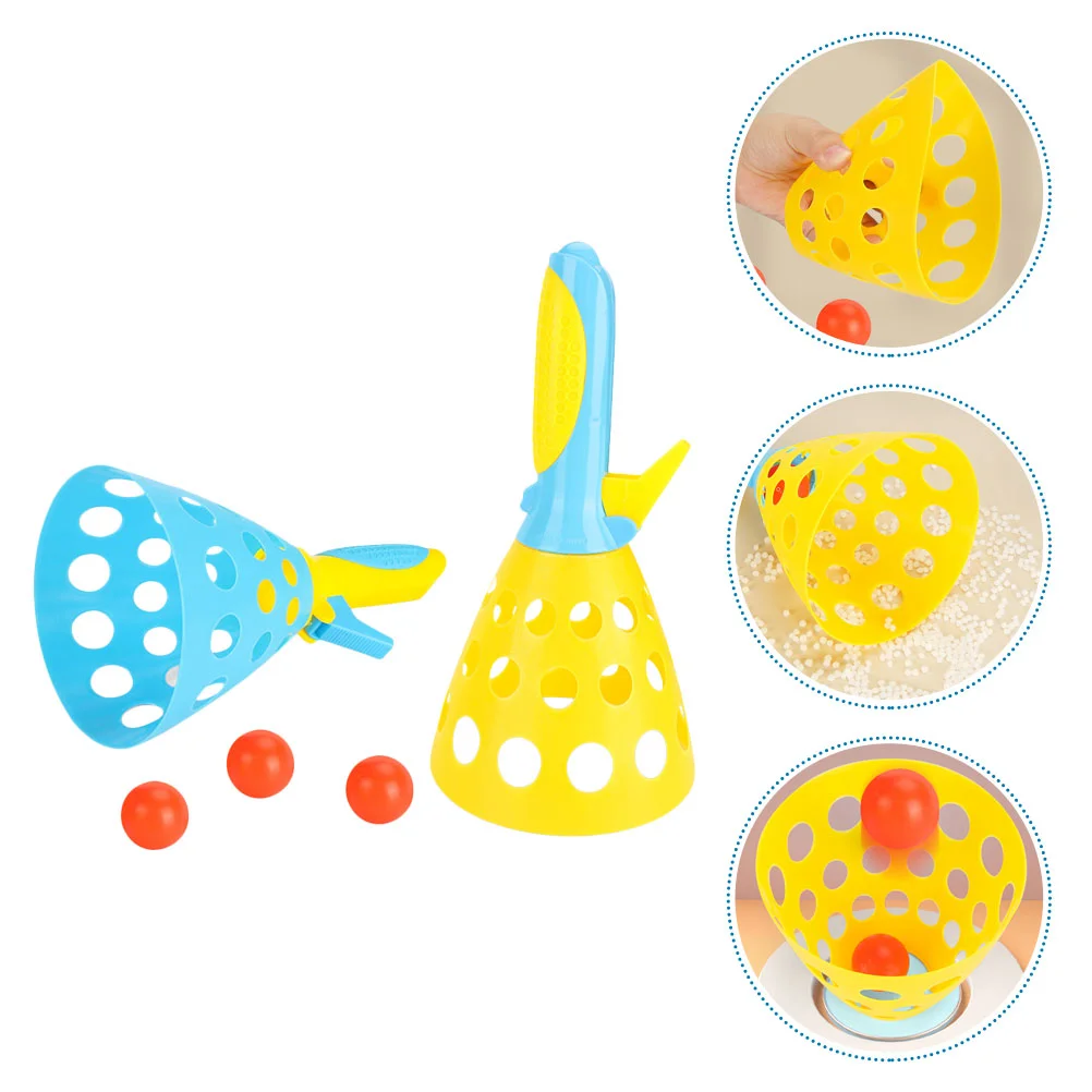 

1 Set Click Catch Balls Toys Click Toss Game Parent Children Interactive