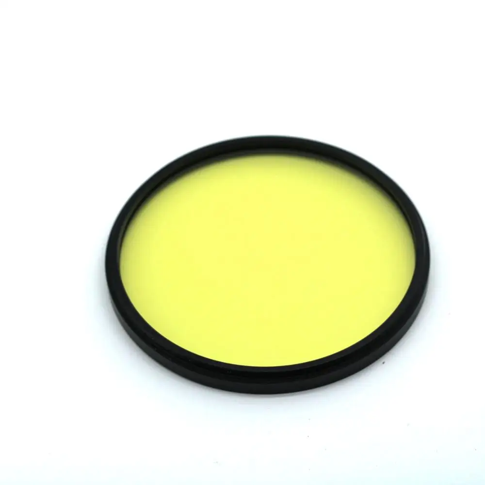 Holmium Oxide glass with metal frame 58mm HOB445 filter glass