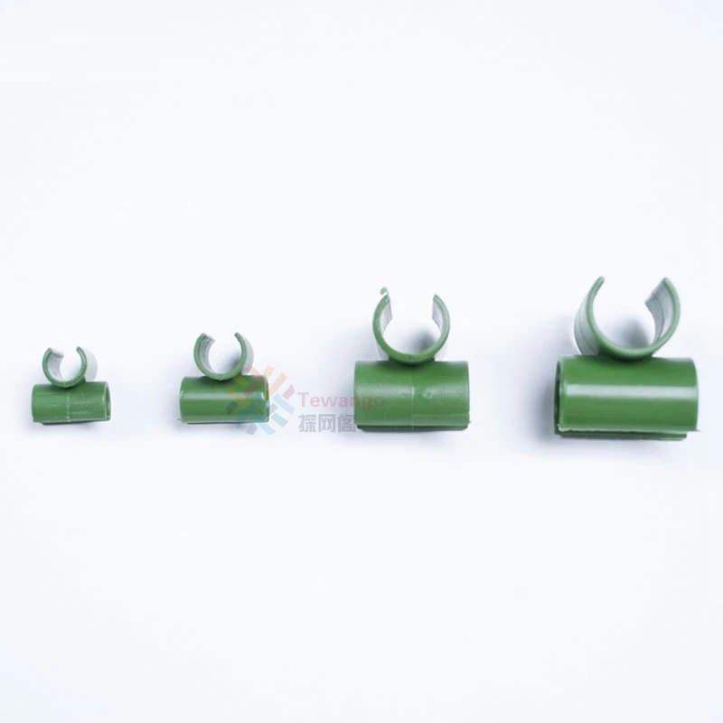 Tewango 10 шт. теплица рамка трубка пленка зажим крест пряжка разъемы PP фиксированная карта DIY садоводство