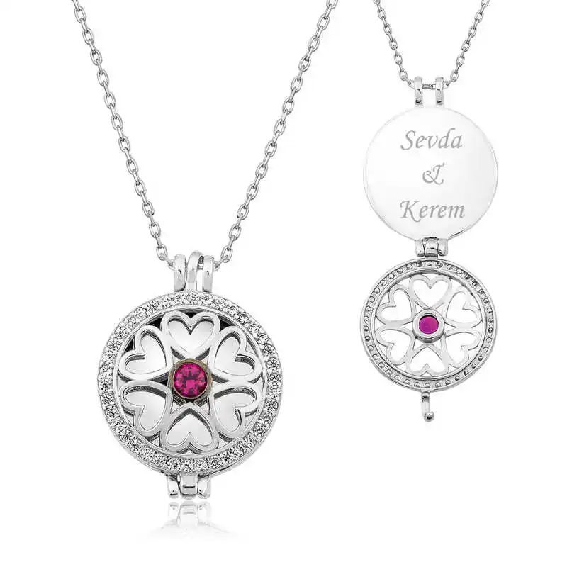 

Real Silver 925 Jewelry Sterling Silver Secret Love Necklace