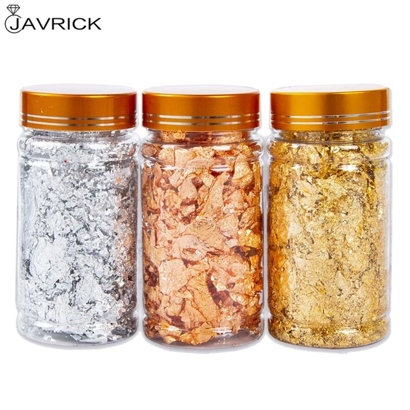 

Блестки из металлической фольги, 3 цвета