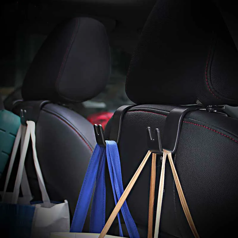 

1pcs Car Seat Back Hook Universal Portable Car Accessories Interior Hanger Holder for Auto Bag Cloth Decoration and Storage
