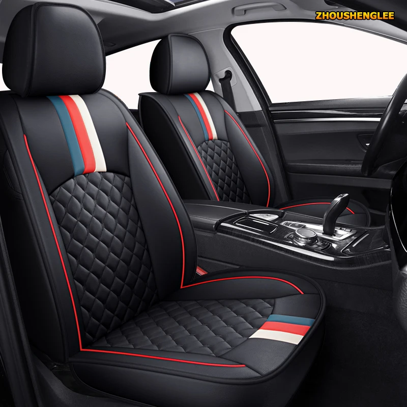 

ZHOUSHENGLEE Leather car seat cover for mazda 6 gh cx4 cx-5 cx3 6 gg 3 bk 626 ATENZA 323 cx7 cx8 cx9 auto accessories car seats