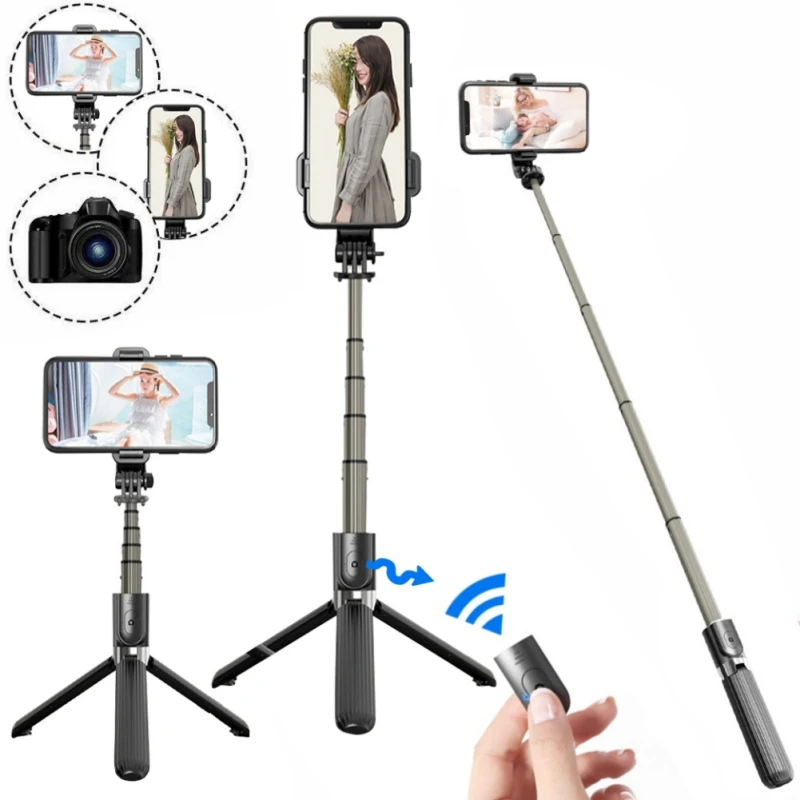 Выдвижной Штатив монопод для селфи штатив с дистанционным управлением по Bluetooth