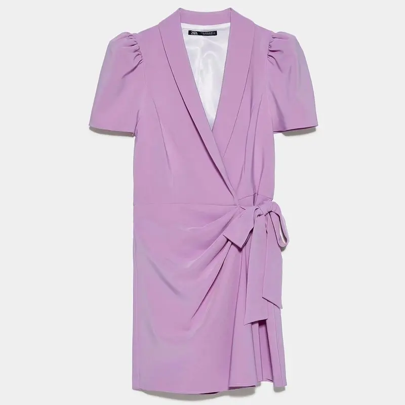 CC65-9623 женское платье vestidos de verano летнее комбинезон с бантом сбоку модный костюм