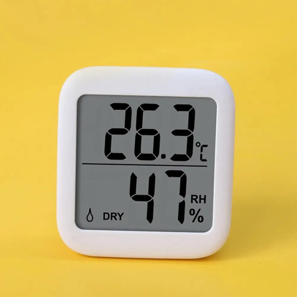 

Гигрометр высокоточный с индикатором комфорта воздуха ABS беспроводной цифровой термометр с подсветкой для помещений