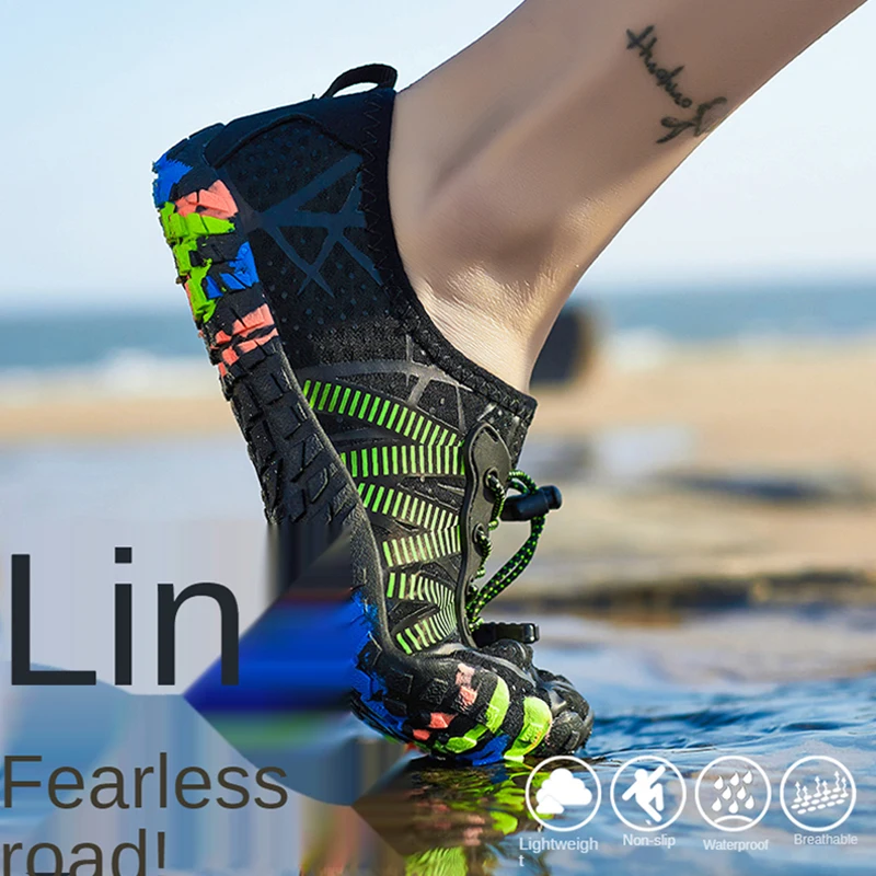

Sneakers Men Women Barefoot Beach Water Shoes Lovers Outdoor Fishing Swimming Bicycle Quick-Drying Aqua Shoes Zapatos De Mujer