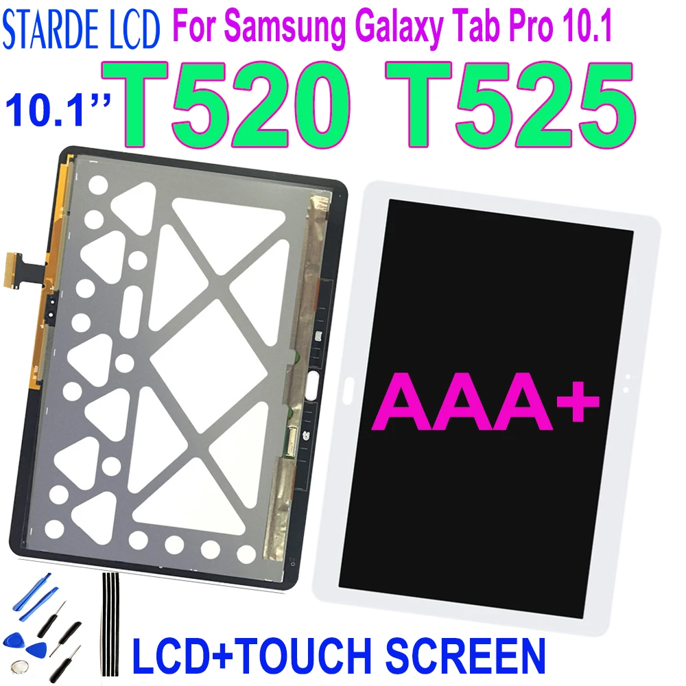 ЖК дисплей 10 1 дюйма для Samsung Galaxy Tab Pro T520 T525 сенсорный экран дигитайзер в сборе
