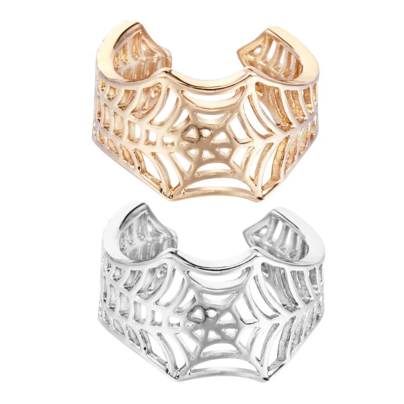 Персонализированное кольцо D0LC изысканный дизайн 2 цвета с пауком для учеников