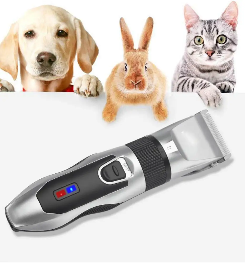 

Триммер для собак и кошек, машинка для стрижки шерсти, подходит для кроликов, перезаряжаемый, профессиональный уход за домашними питомцами