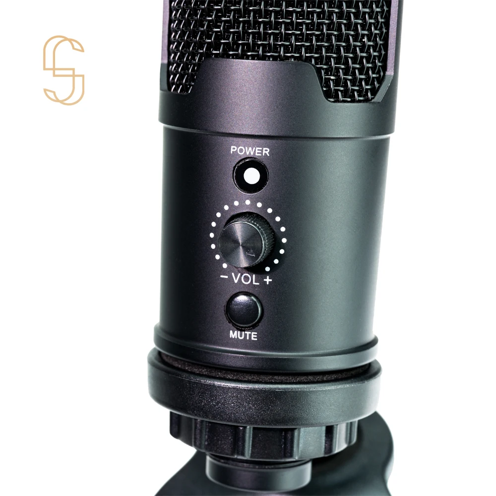 Конденсаторный USB-микрофон HISINGWELL студийная запись голоса YouTube совместим с