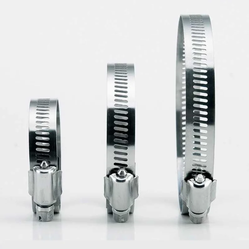 Нержавеющая сталь мини Топливопровод шланг зажим дополнительный Размеры для