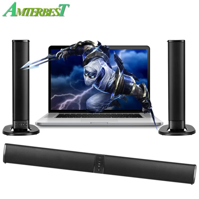 AMTERBEST BS 36 Sound Blaster Soundbar портативный Bluetooth динамик Инновационный складной