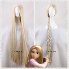 Женский парик длинных светлых прямых волос, 120 см47 дюймов