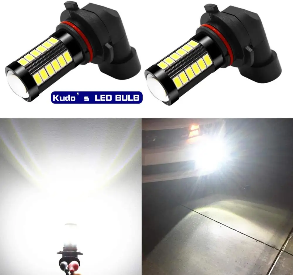 2x H10 H11 H8 9005 9006 Автомобильный светодиодный противотуманный светильник s