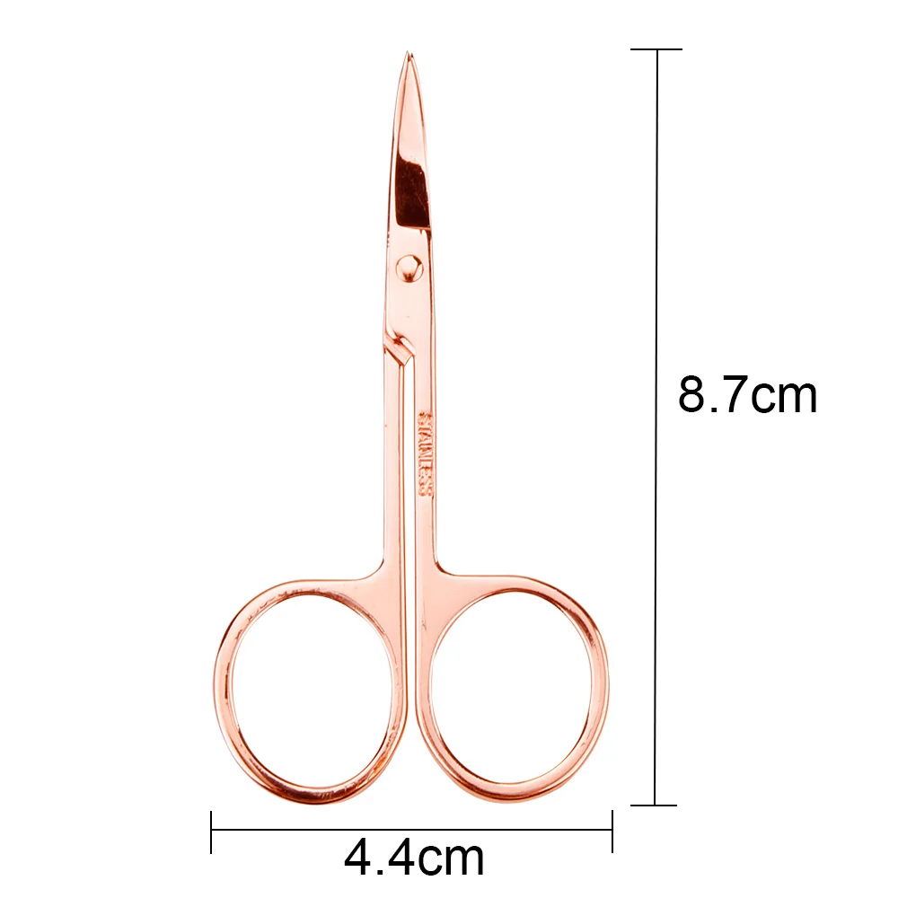 Профессиональные ножницы для кутикулы ногтей Резак кусачки макияжа бровей из