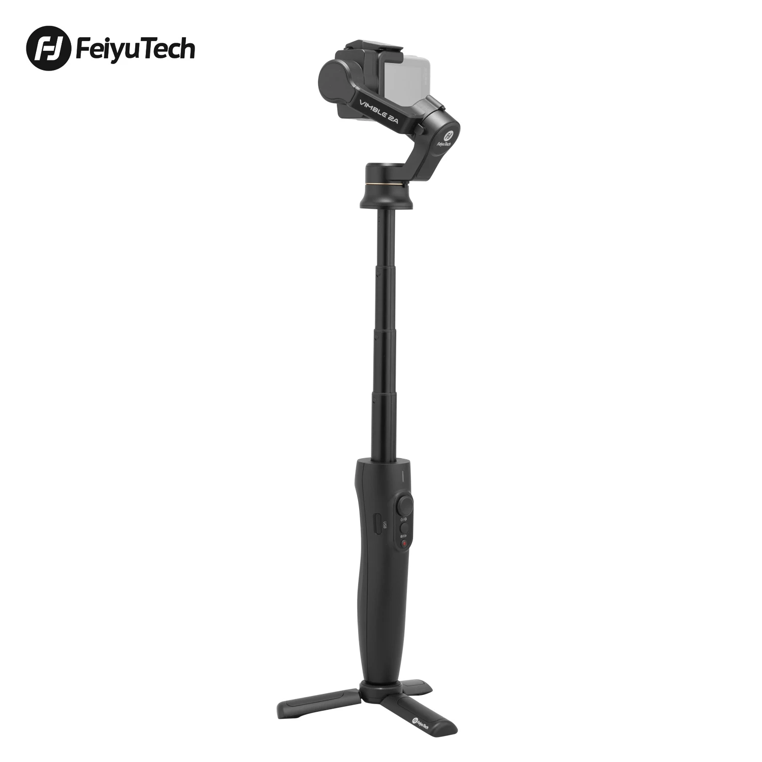 

Feiyu Vimble 2A ручной 3-осевой стабилизатор Gimbal для GoPro Hero 7/6/5 Спортивная камера WiFi BT APP дистанционное управление + мини штатив